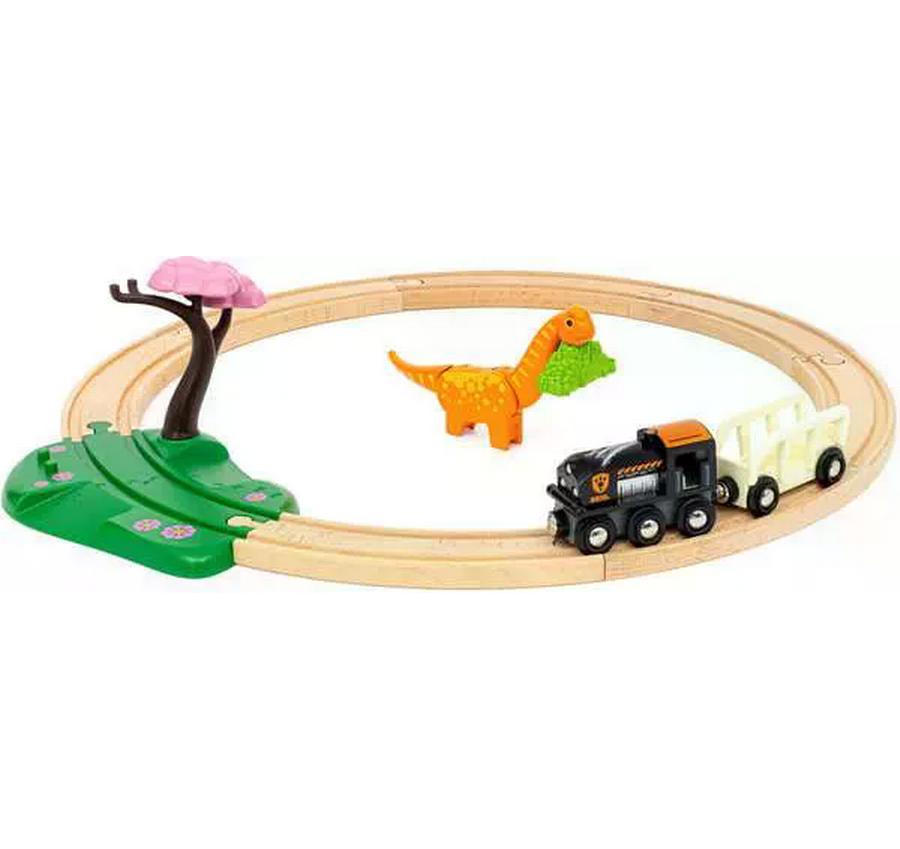 BRIO World Dinosaur Circle SetDinosaurier-Zugset aus 12 Teilen