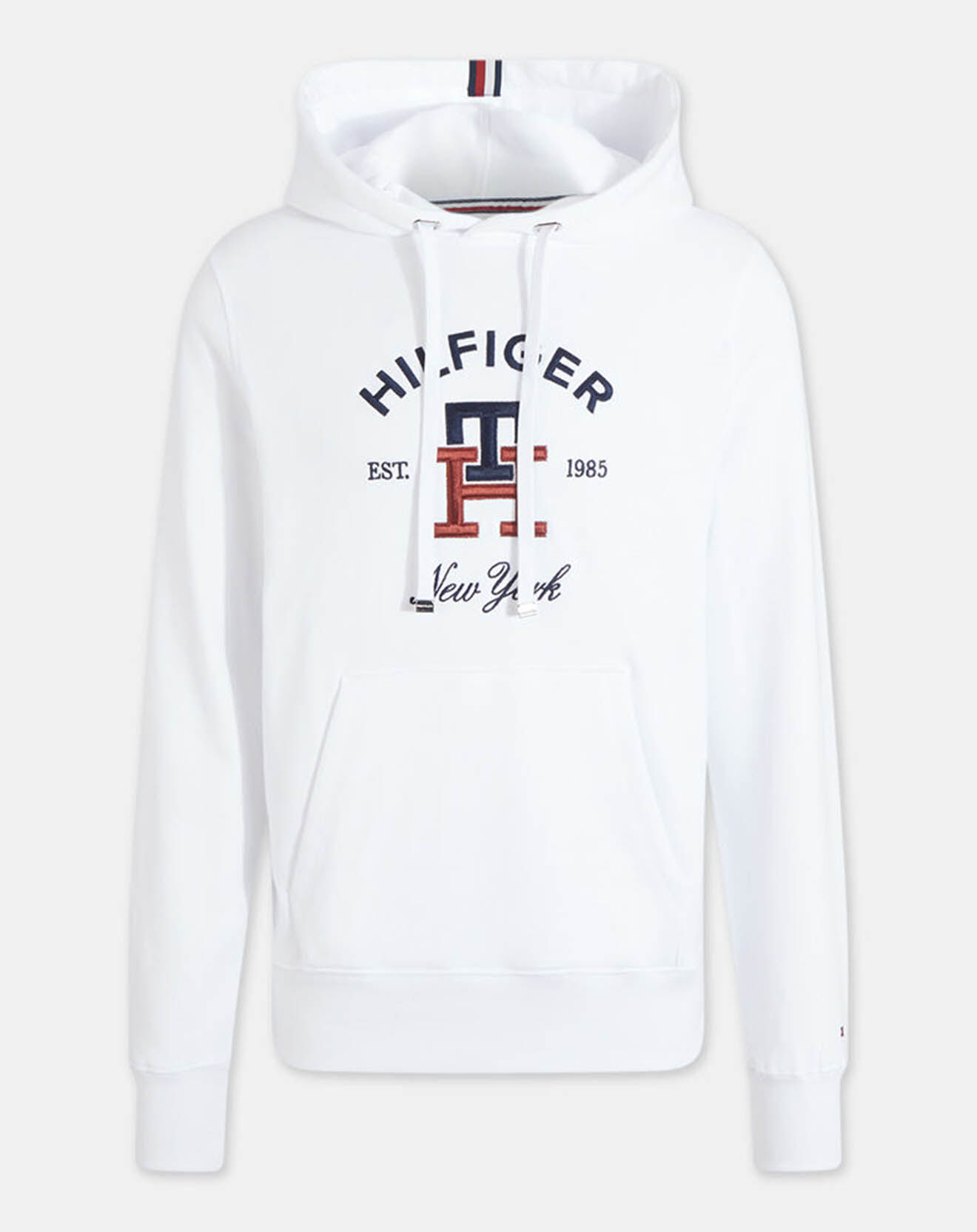 Tommy Hilfiger Sweat à capuche Monogram blanc