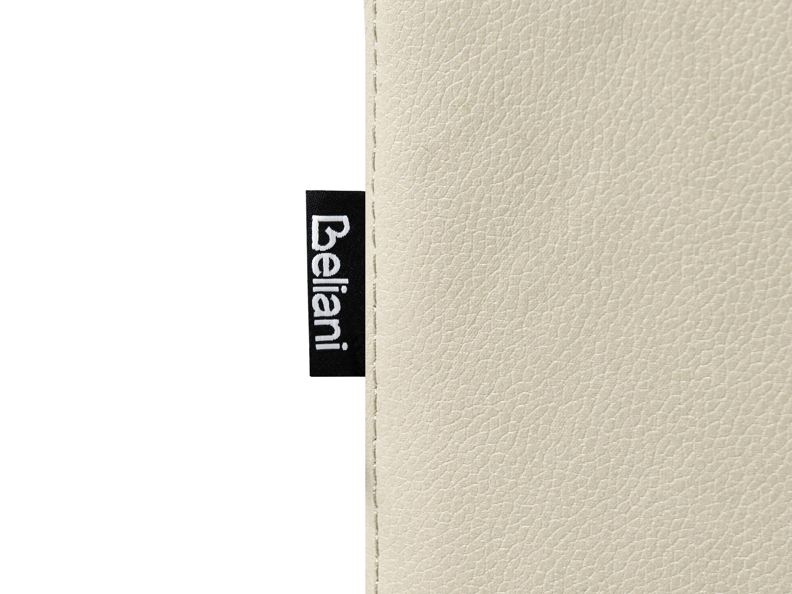 Bank 2-zits LEIRA Kunstleer Beige