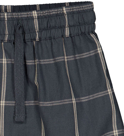 Müsli Shorts - Karo - Nacht Blue/Kaschmir