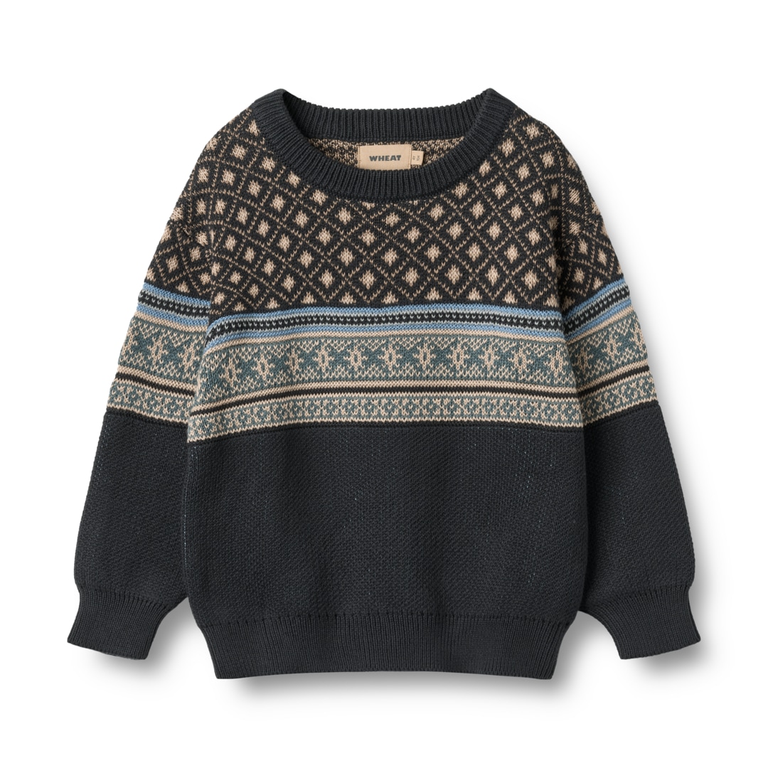 WHEAT Strickpullover »Jaquard Pullover Julius«