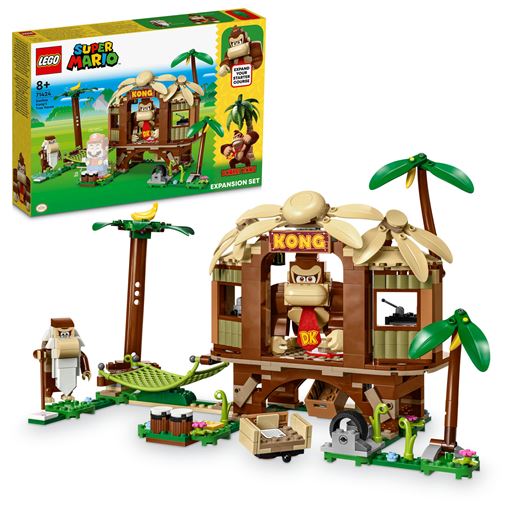 LEGO Super Mario Donkey Kongs Trætophus – Udvidelsessæt - 71424