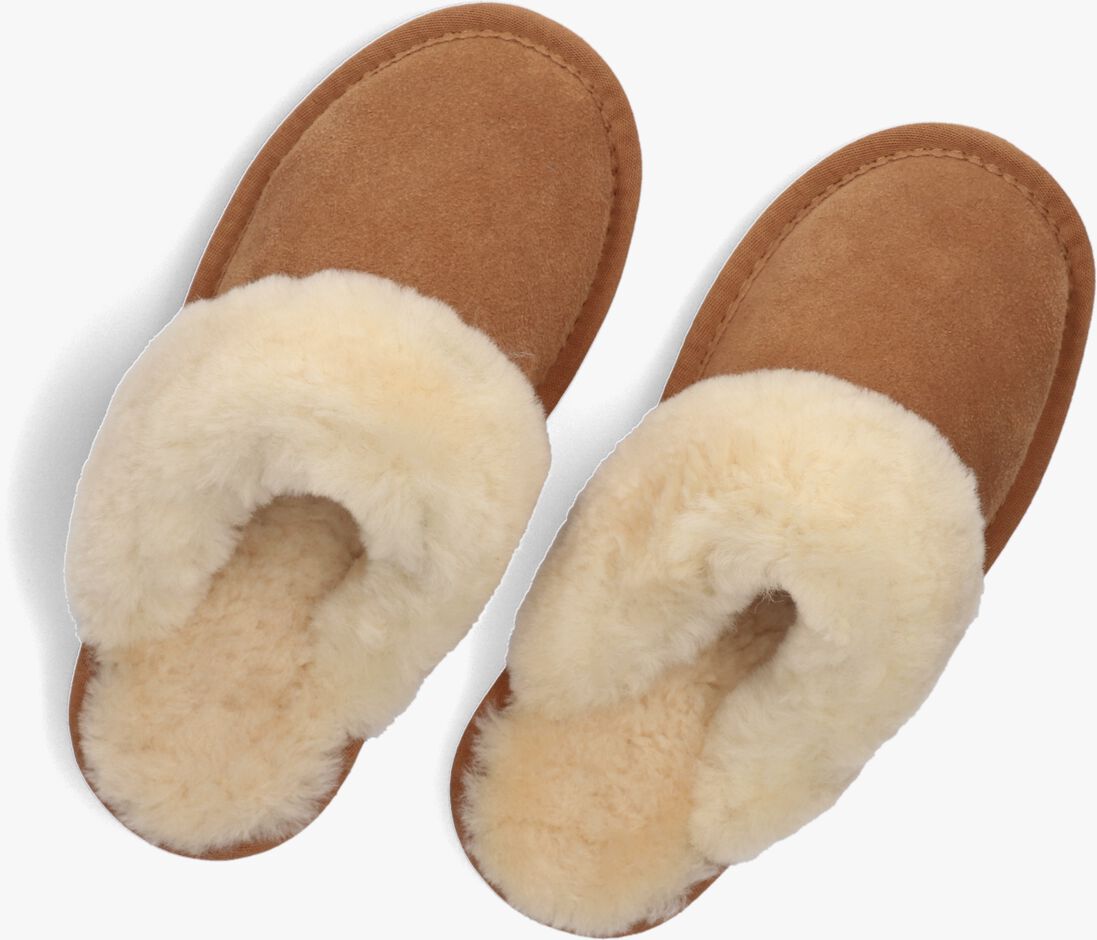 WARMBAT cognac warmbat pantoffels flurry kids