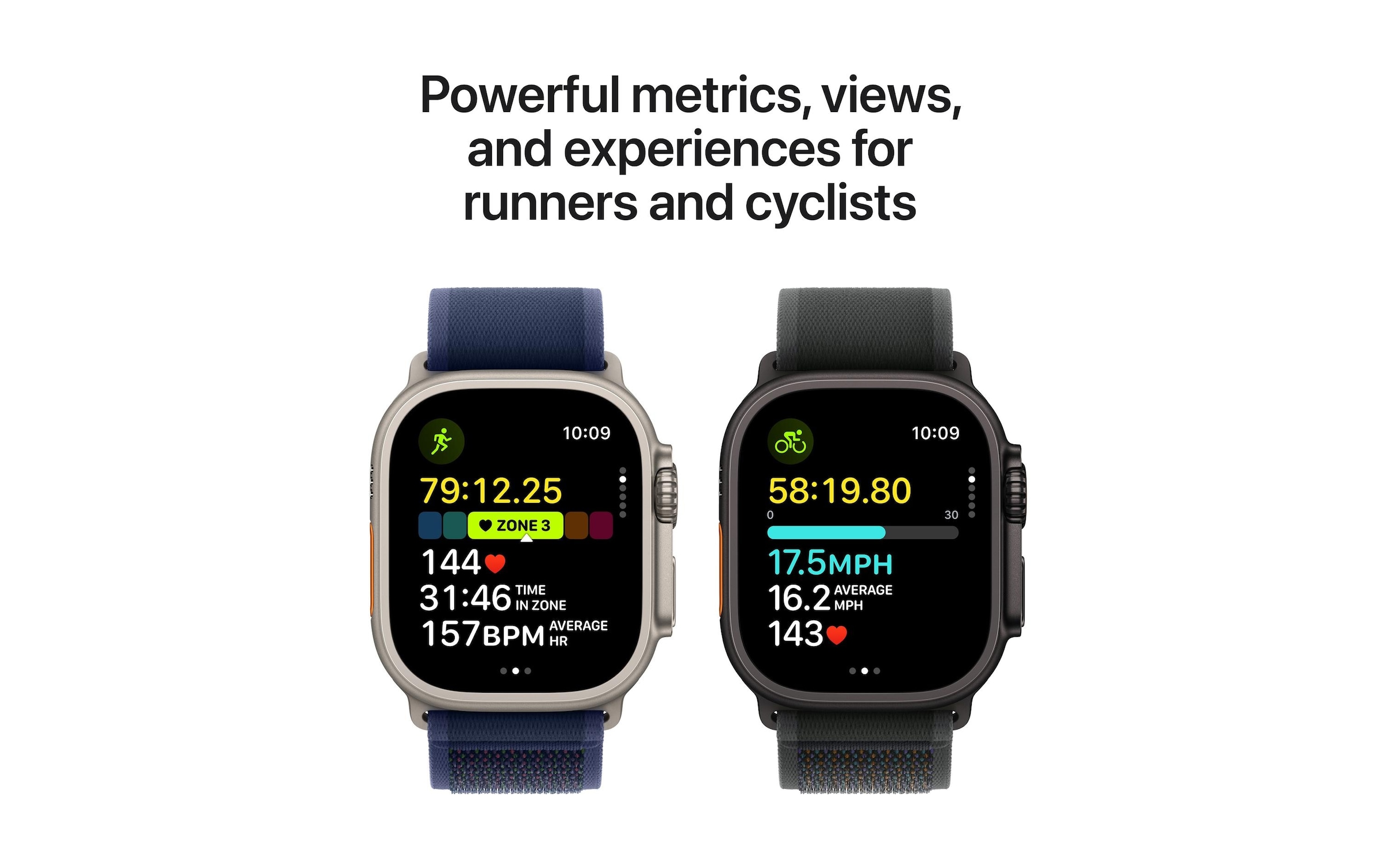 Apple Smartwatch »Ultra 2 Natural Titanium Alpine Loop Tan Large« Watch OS