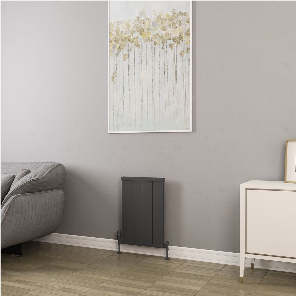 Eastbrook Kingswood paneelradiator 40x60cm 426W antraciet mat