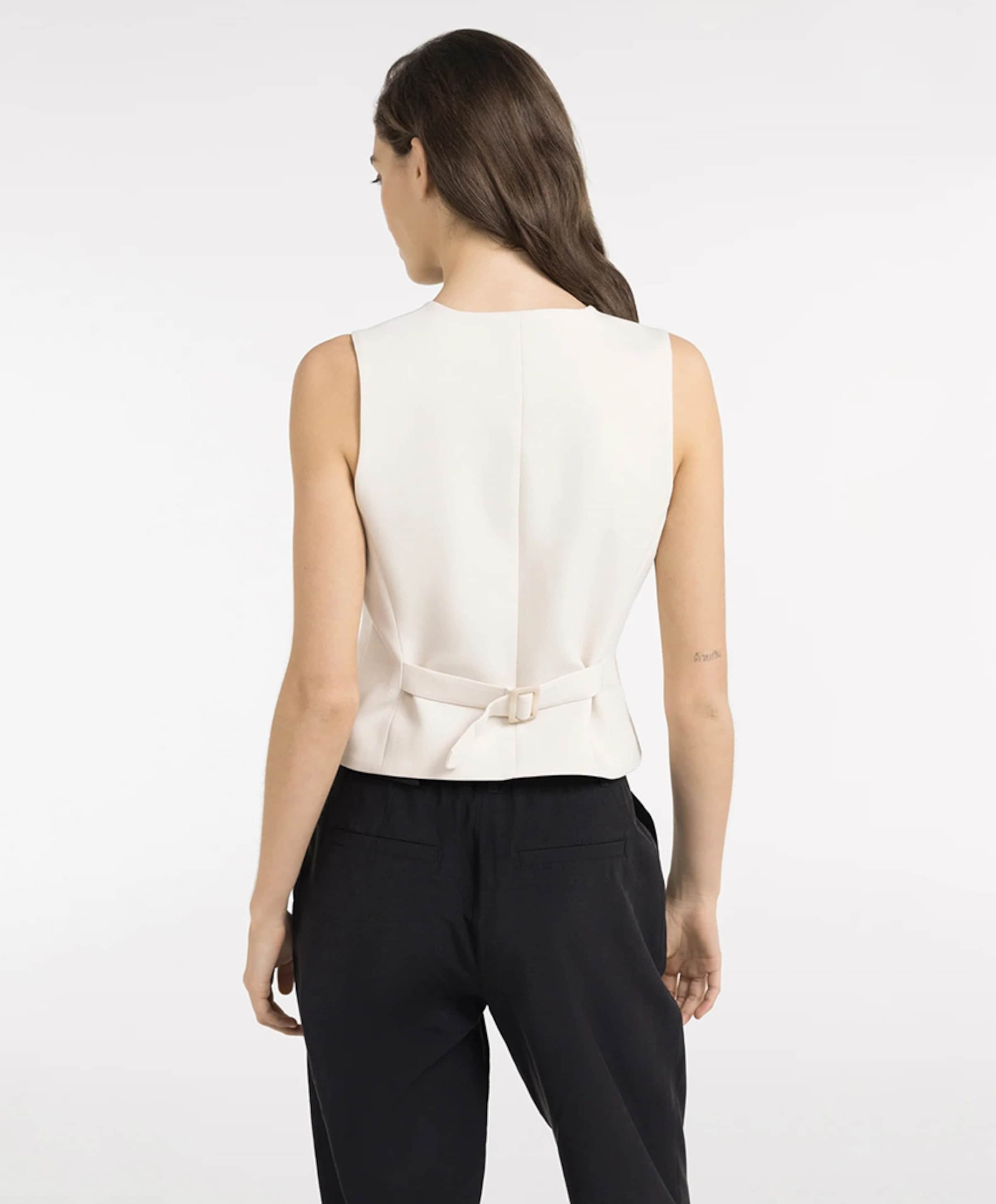 YAYA Dames gilet ecru