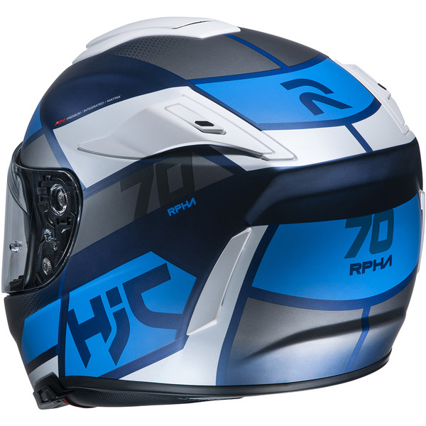 HJC - Casque RPHA 70 Debby MC2SF / Bleu / Blanc / Gris