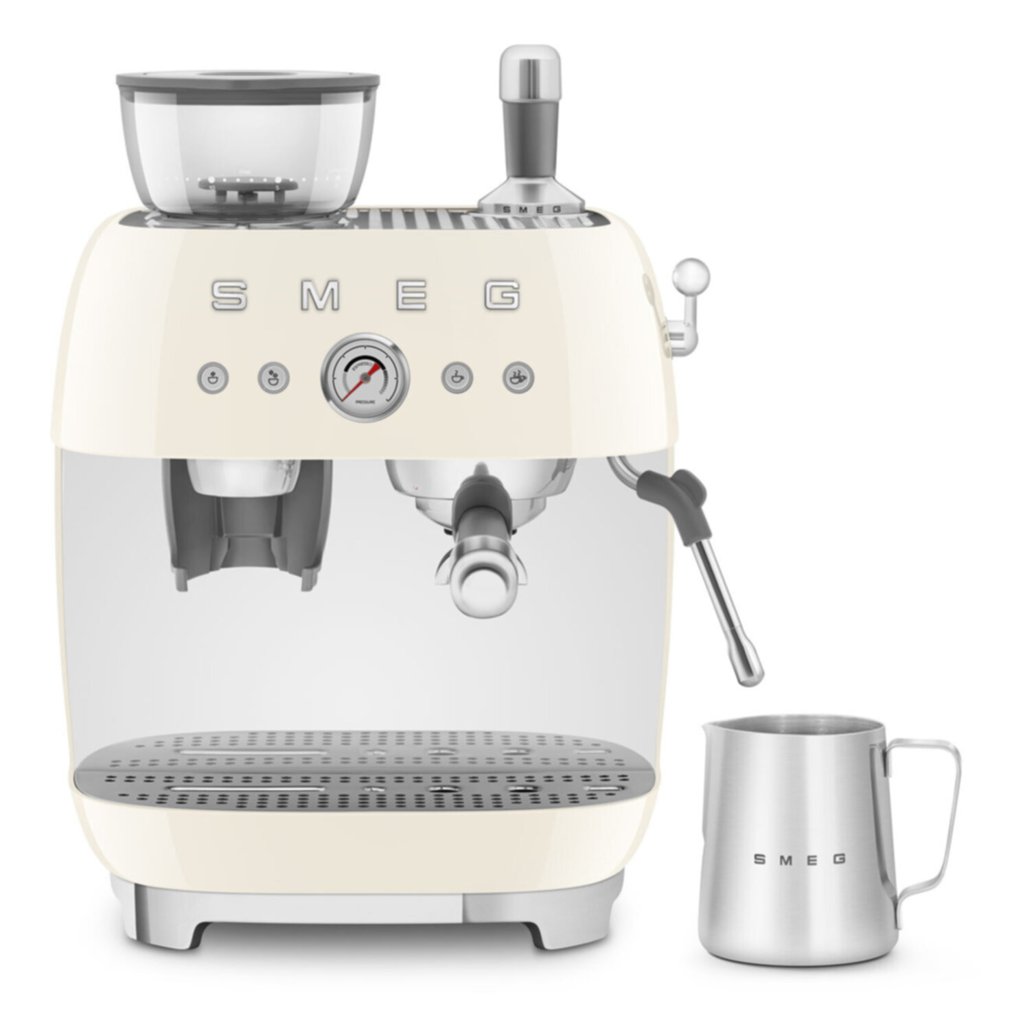 Smeg Espressomaschine EGF03CREU Crème