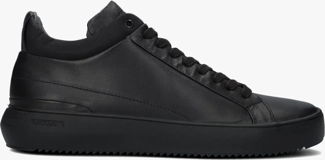 BLACKSTONE zwarte blackstone hoge sneaker yg21