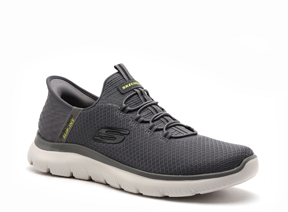 Skechers basses homme slipinsummit 232457 gris