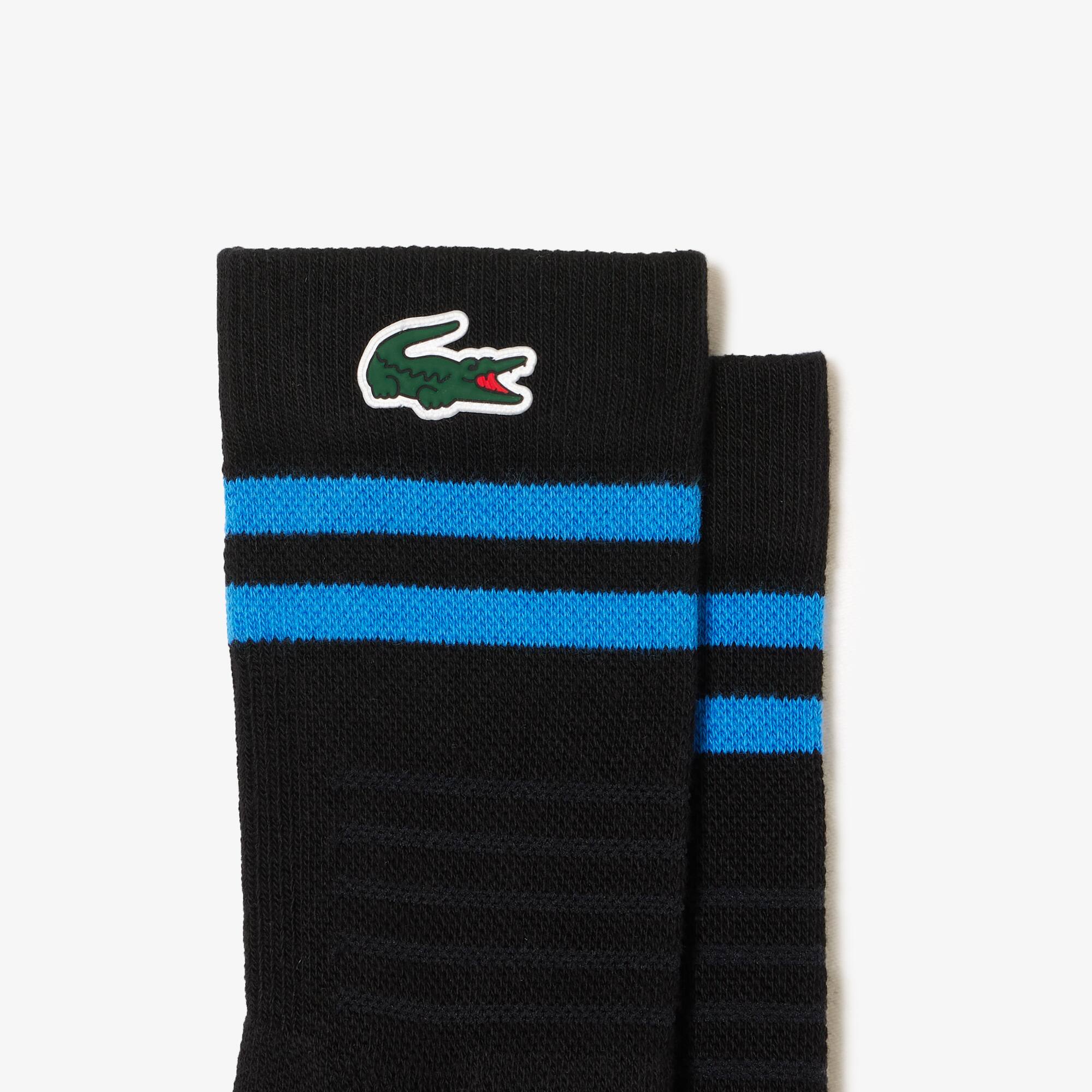 Chaussettes Tennis en jersey respirant Chaussettes - Noir - Lacoste - Homme