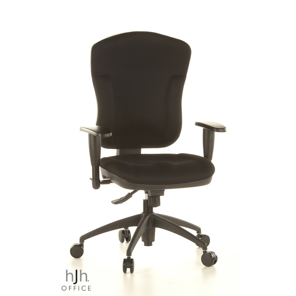 Profi Bürostuhl WELLPOINT 30 K2 Stoff mit Armlehnen (höhenverstellbar) Topstar
