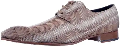 Mascolori Jigsaw beige - maat 47 veterschoen beige - maat 47 Calandschoen