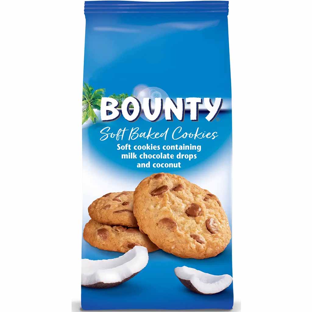 Bounty Soft Baked Cookies 180g MHD:17.5.25