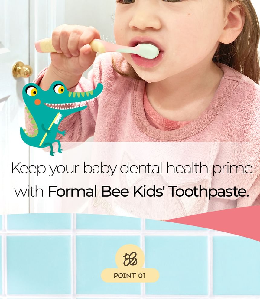 Formal Bee - Kids Real Bee Propoly tandpastaset - 3 soorten