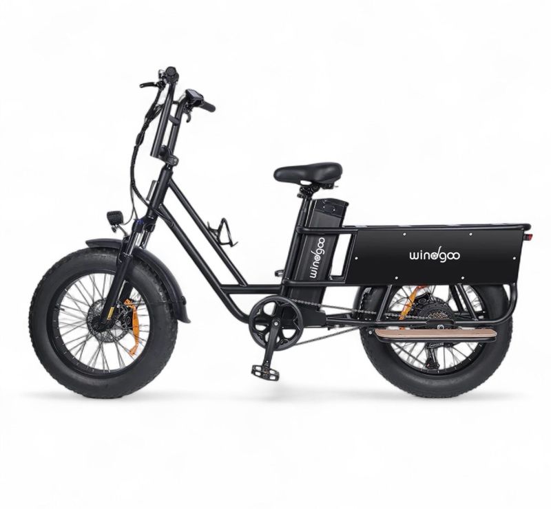 Windgoo F30 - Elektrische Vouwfiets - Zwart - 14 inch - 250W - 36V - 7 Versnellingen - Actieradius 60-80 km