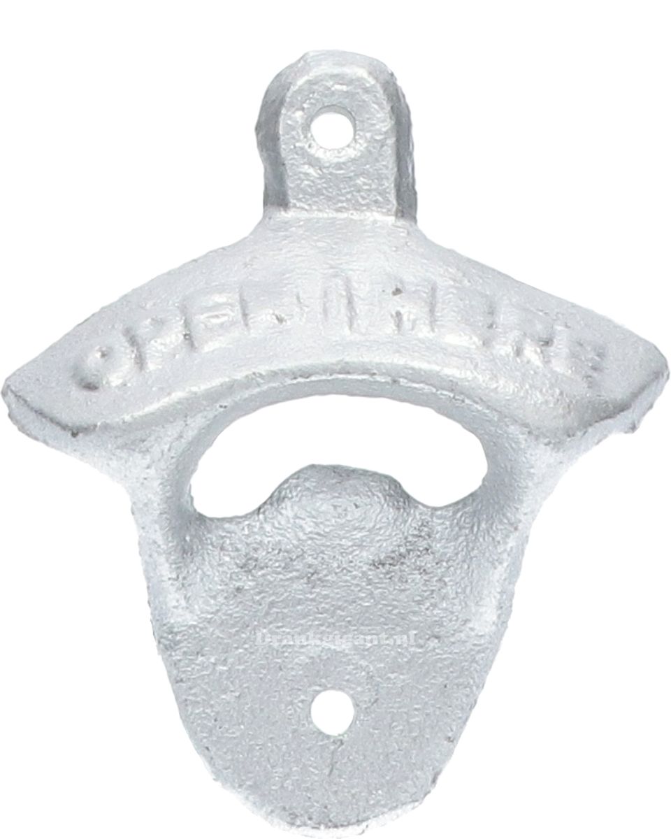 Wandopener Vintage Metaal Zilver