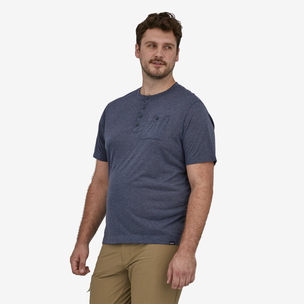 Herren Capilene Cool Trail Bike Henley