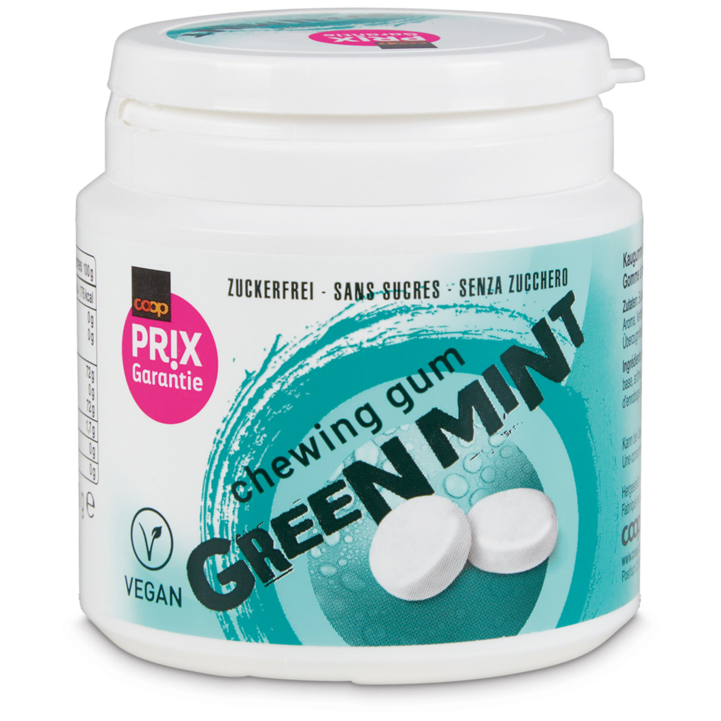 Prix Garantie Round Gum Green Mint
