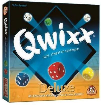 White Goblin Games - Qwixx Deluxe - Dobbelspel - Wit
