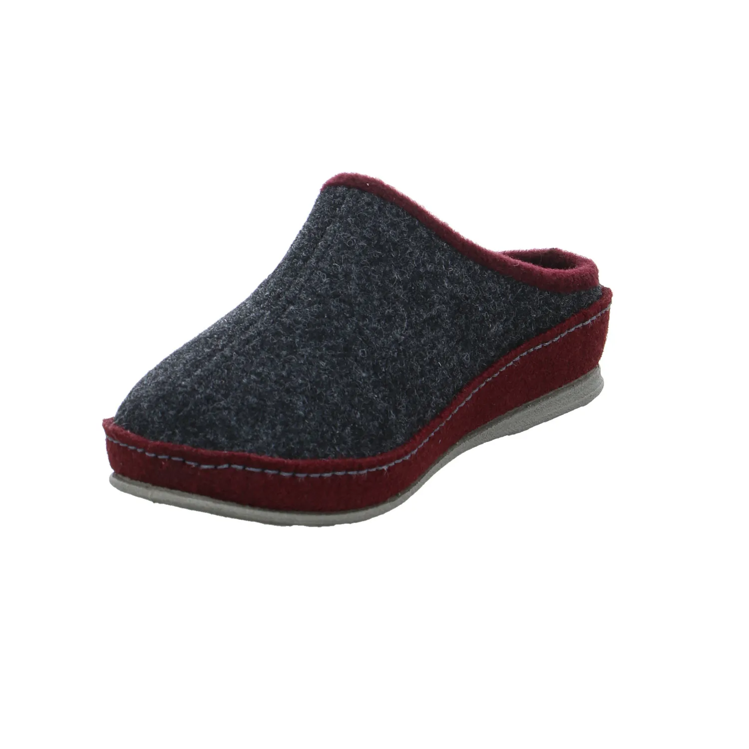 SCHAWOS Hausschuh Anthrazit Textil