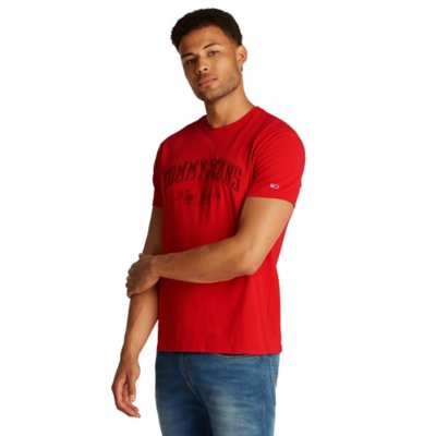 Tee-shirt à manches courtes homme Tjm Reg Vintage Varsity TOMMY HILFIGER