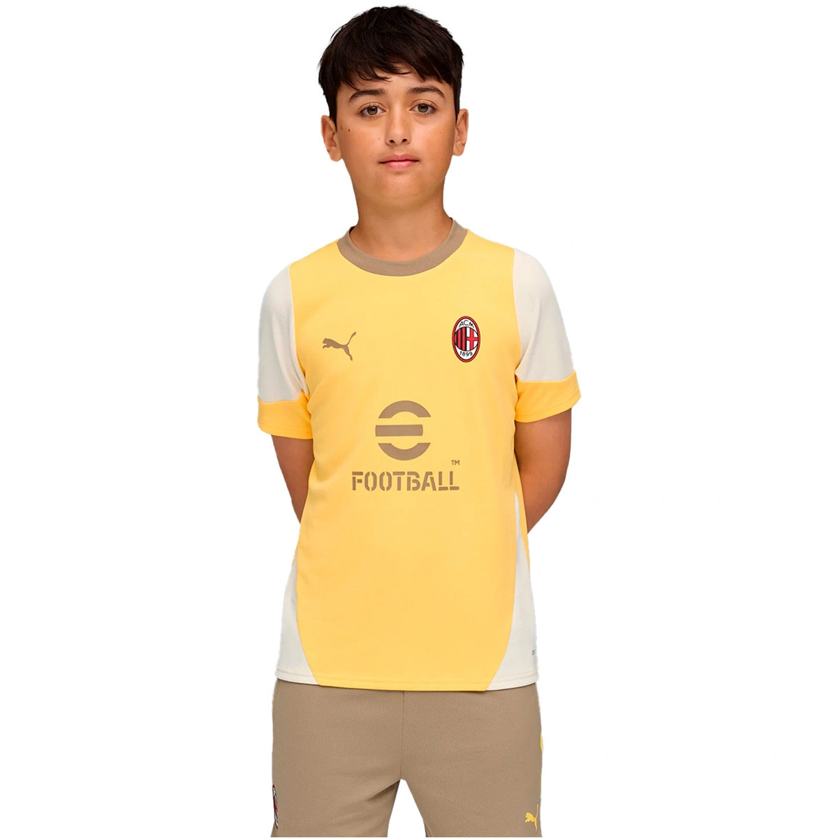 T-Shirt Puma AC Milan Training 2025-2026 Criança
