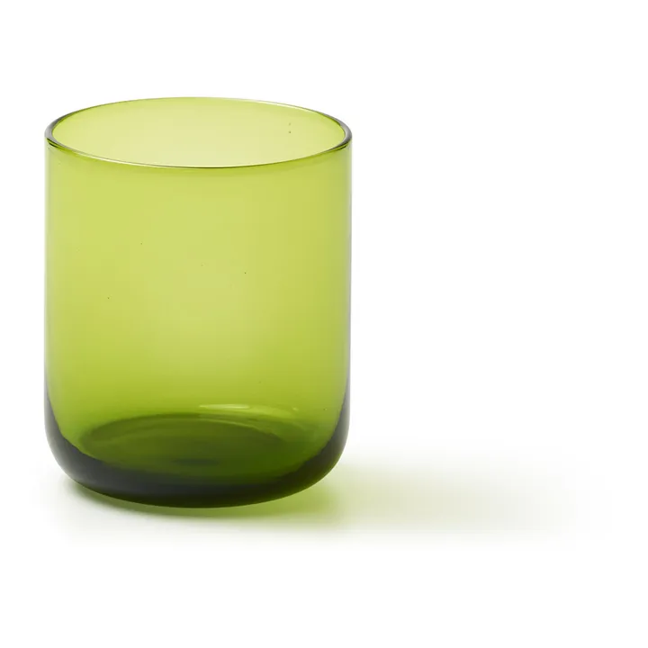 Bitossi Verre à eau Bloom | Vert olive