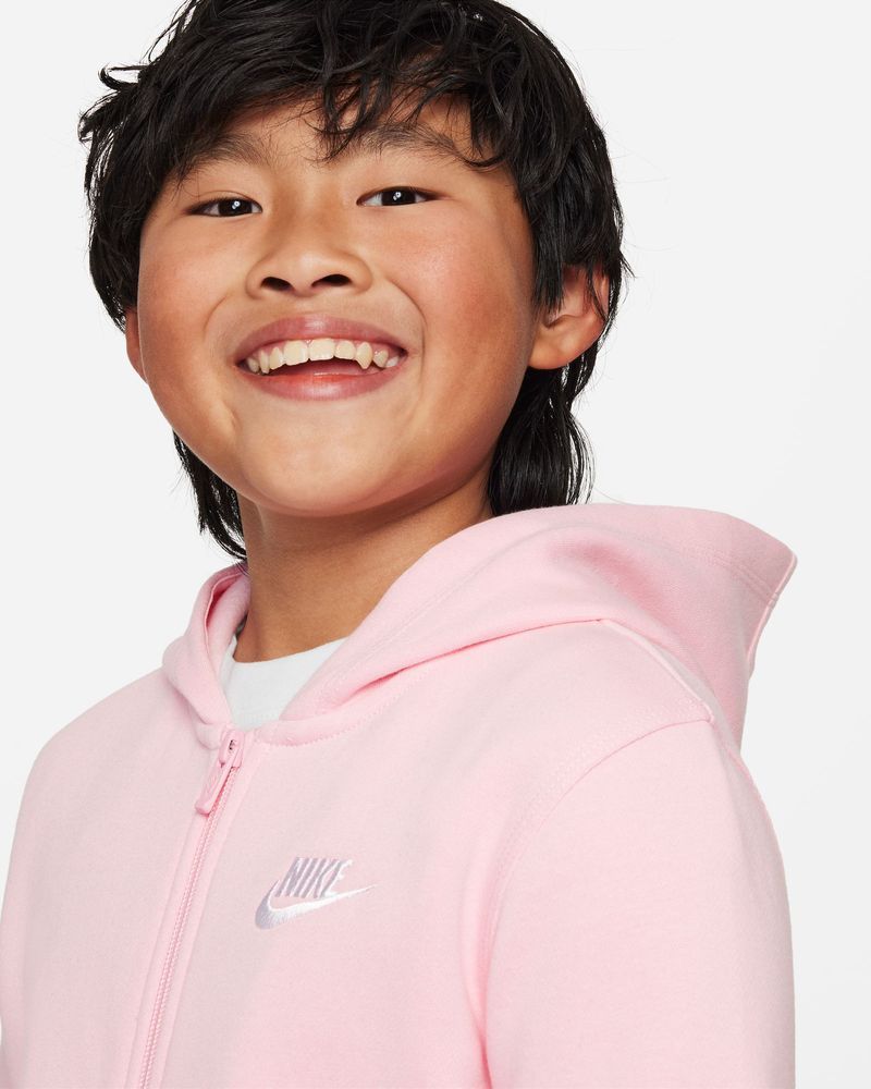 Sweat zippé à capuche Nike Sportswear Club pour enfant