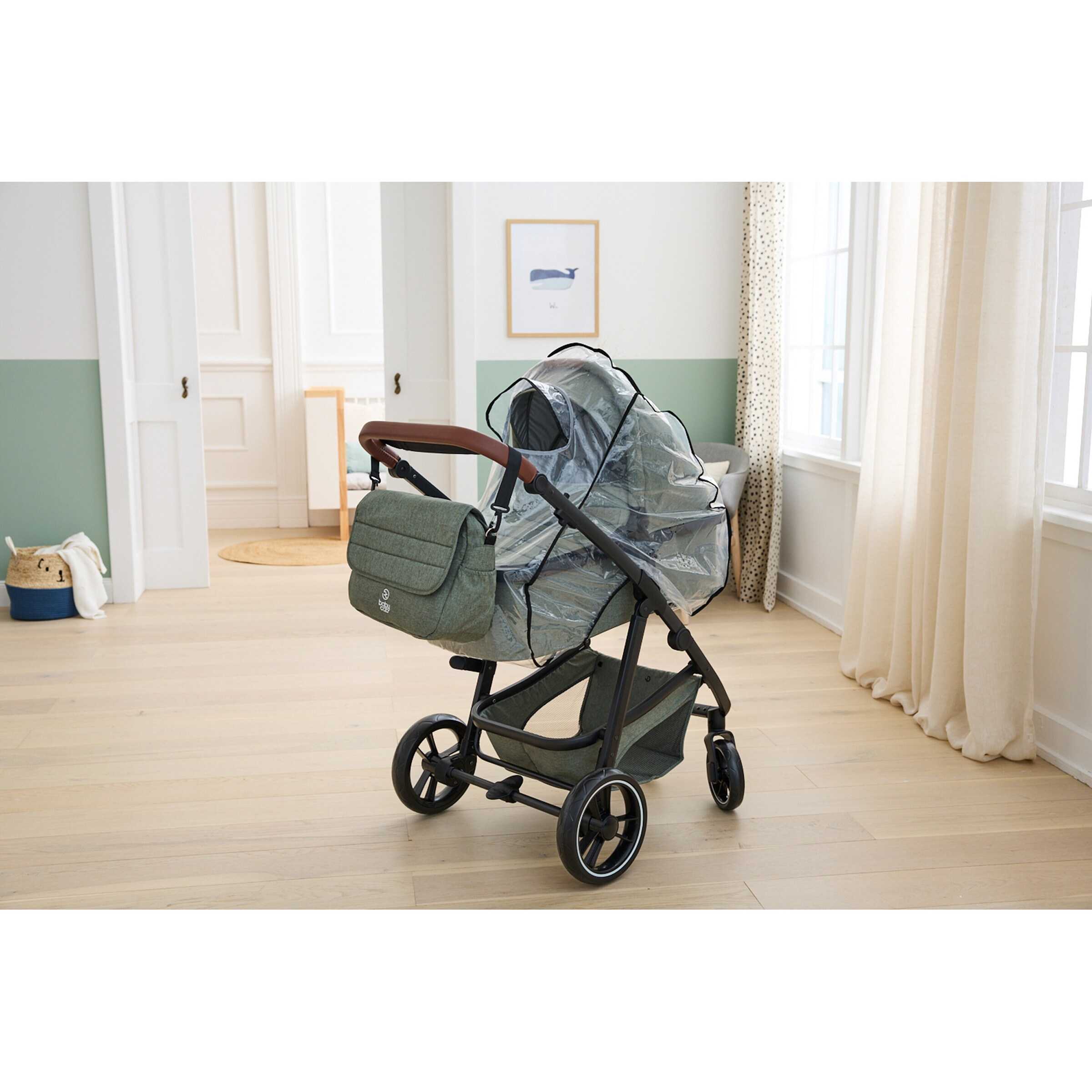 babycab Regenschutz Universal für Kinderwagen