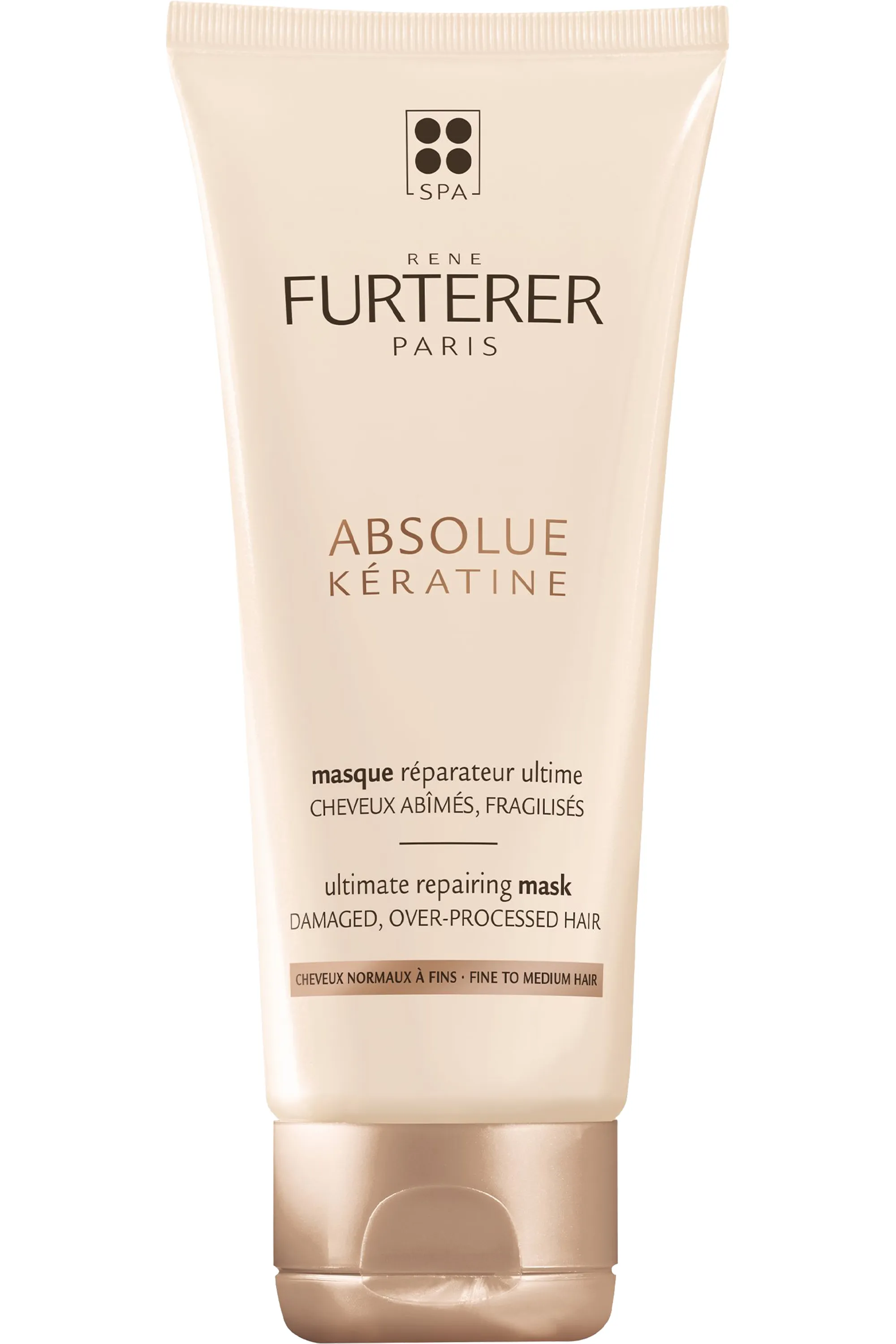 René Furterer Masque réparateur ultime pour cheveux normaux à fins Absolue Kératine-100 ml