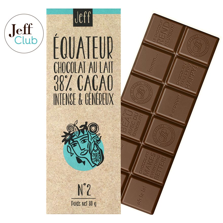 Boite chocolats assortis et tablette chocolat au lait 38% personnalisée