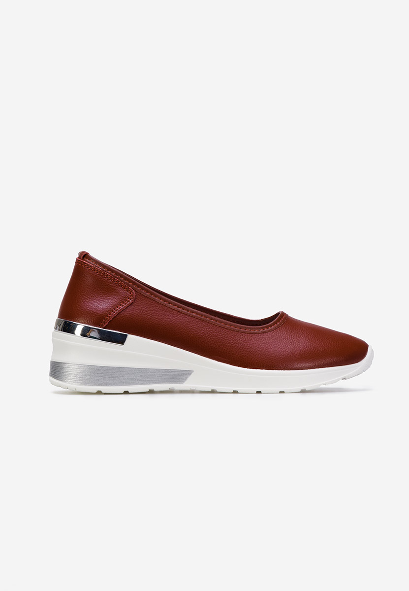 Chaussures à plateforme bordeaux Morgan