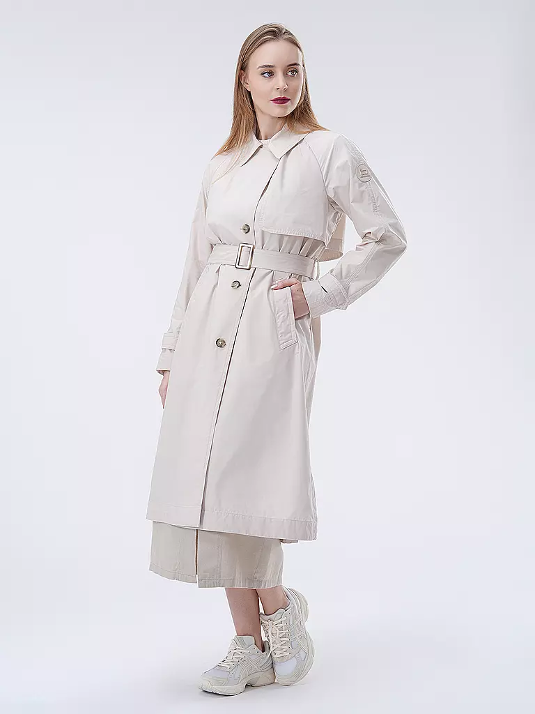WOOLRICH Trenchcoat creme
