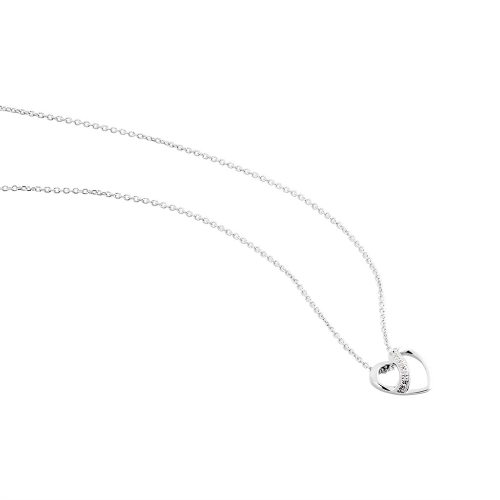 Collier Or Blanc Juliane Diamants