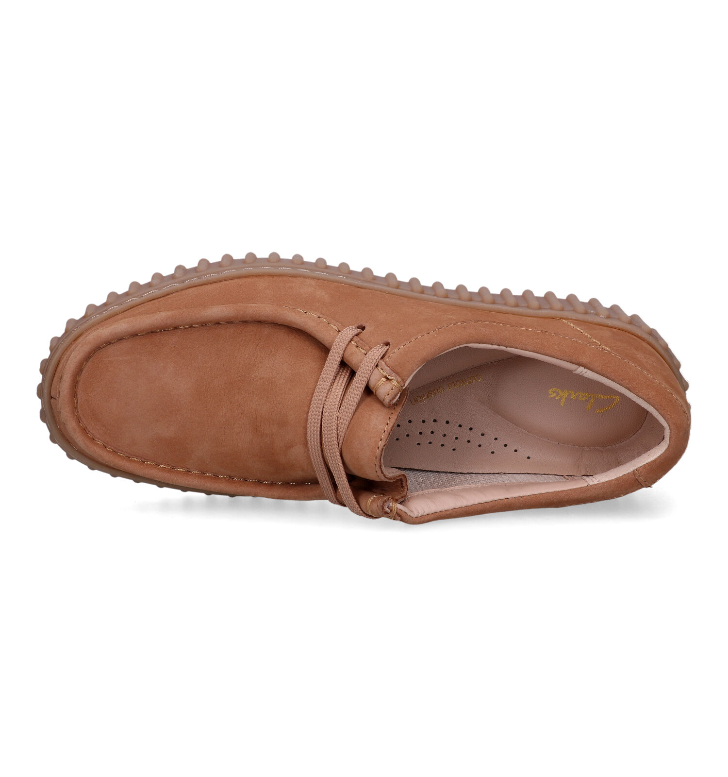 Veterschoenen cognac
