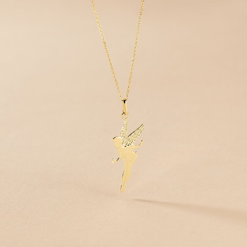 Collier Fee Or Jaune