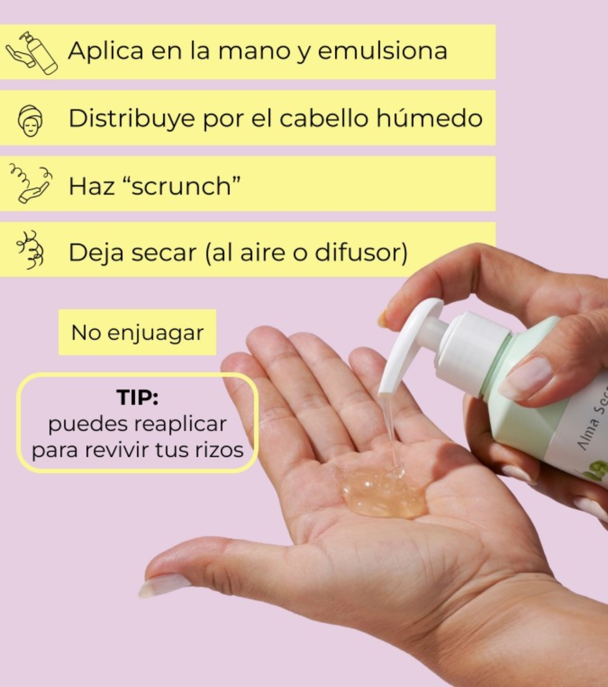 Alma Secret - Gel Definidor de Cachos Ocean Curl