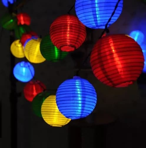 3,5m LED Girlang - Solcell