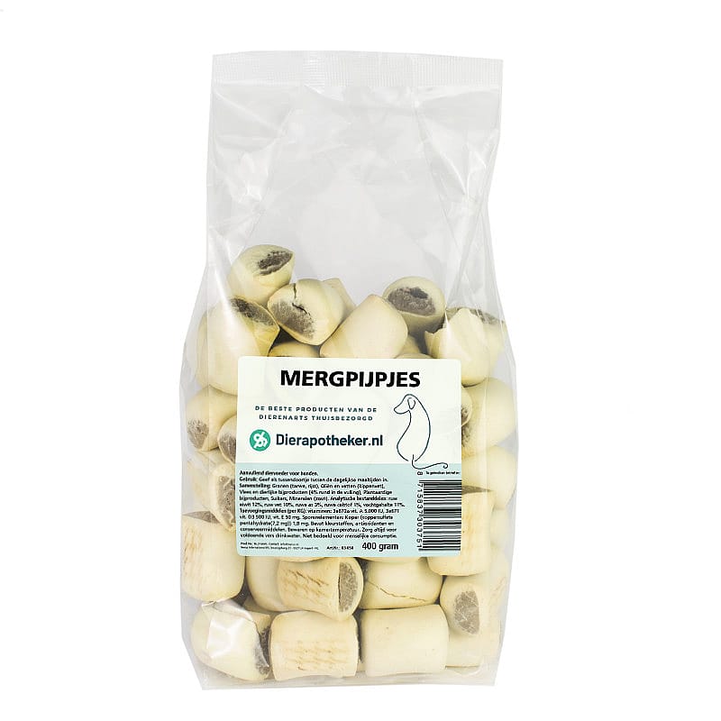Mergpijpjes Dierapotheker.nl Hond 1250 gram