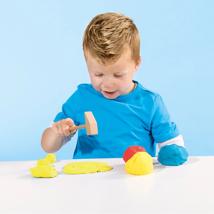 SES Creative® My first - Knete mit Werkzeug, 3 x 90 g