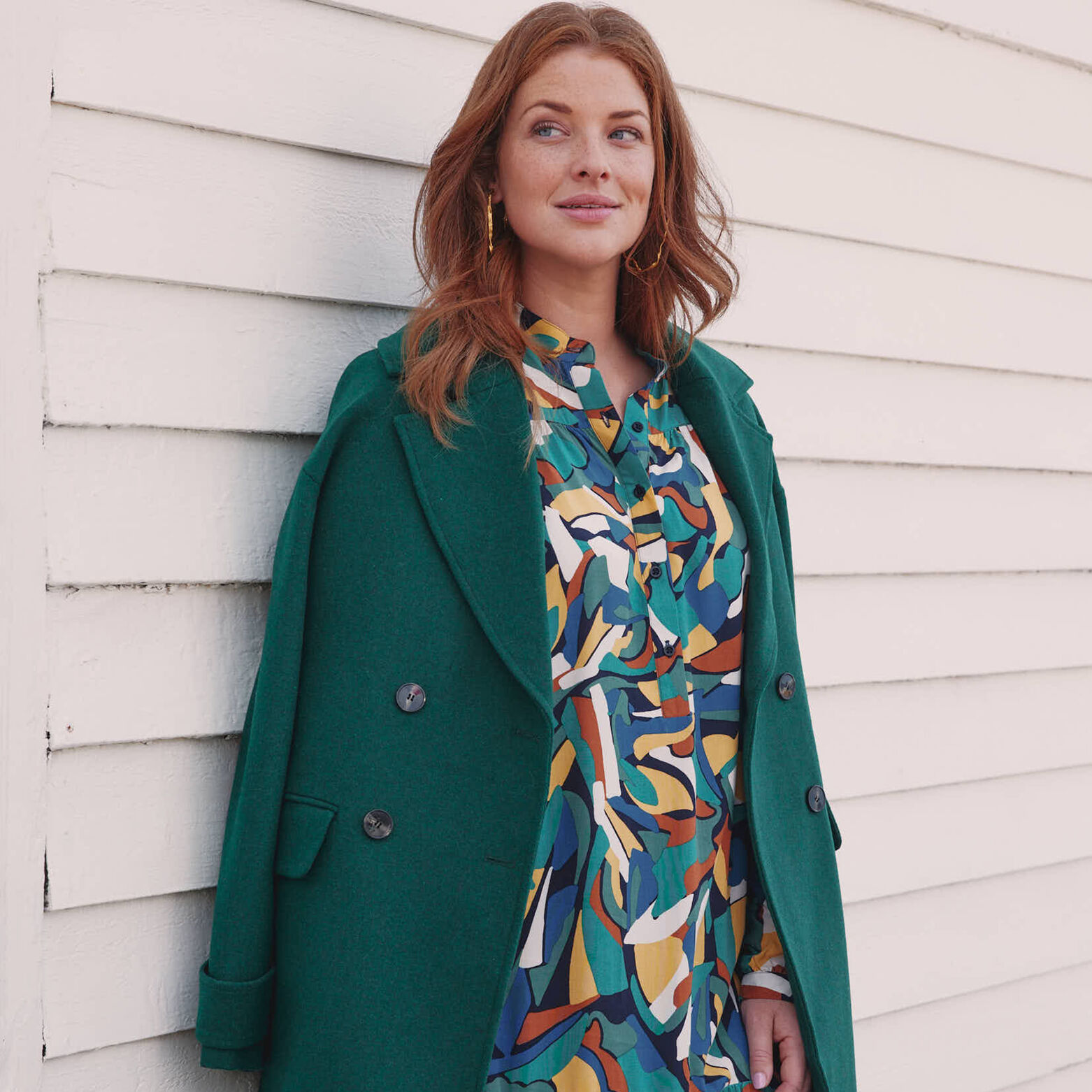 Manteau mi-long femme