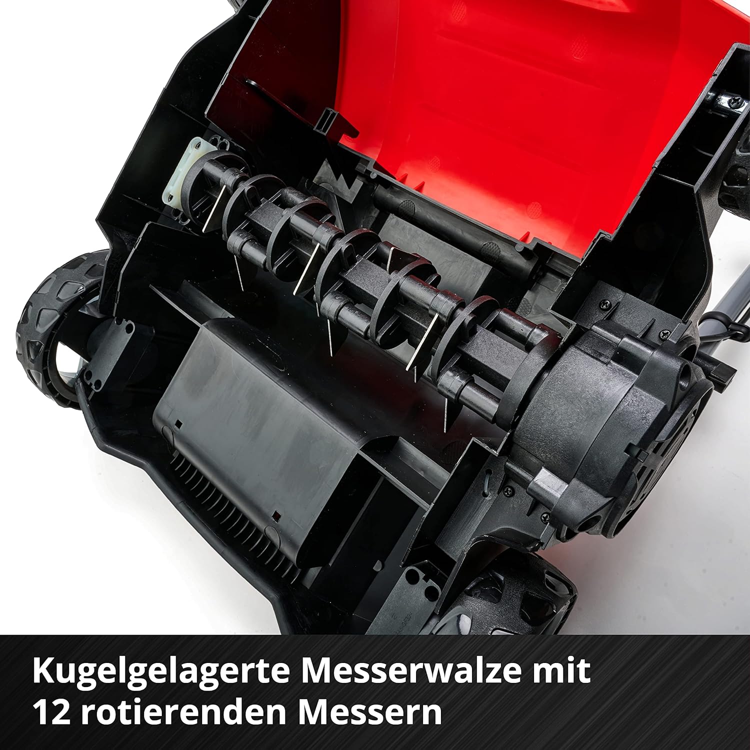 Einhell Akku-Vertikutierer GC-SC 18/28 Li-Solo Power X-Change (Li-Ion, 18 V, bürstenloser Elektromotor, 28cm Messerwalze, 3-stufige Arbeitstiefeneinstellung, ohne Akku & ohne Ladegerät)