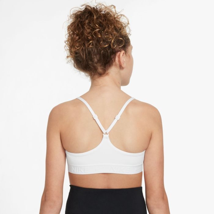 Nike Junior BH Indy Sports Bra Hvid