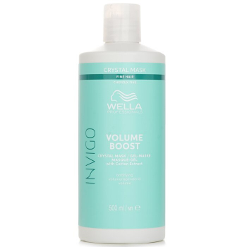 Wella Invigo Volume Boost Crystal Mask With Cotton Extract Fine Hair