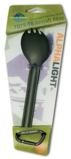 Sea To Summit AlphaLight Cutlery Spork Grey Anodised