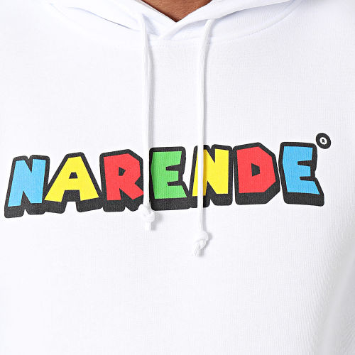 Sweat Capuche Narende Blanc