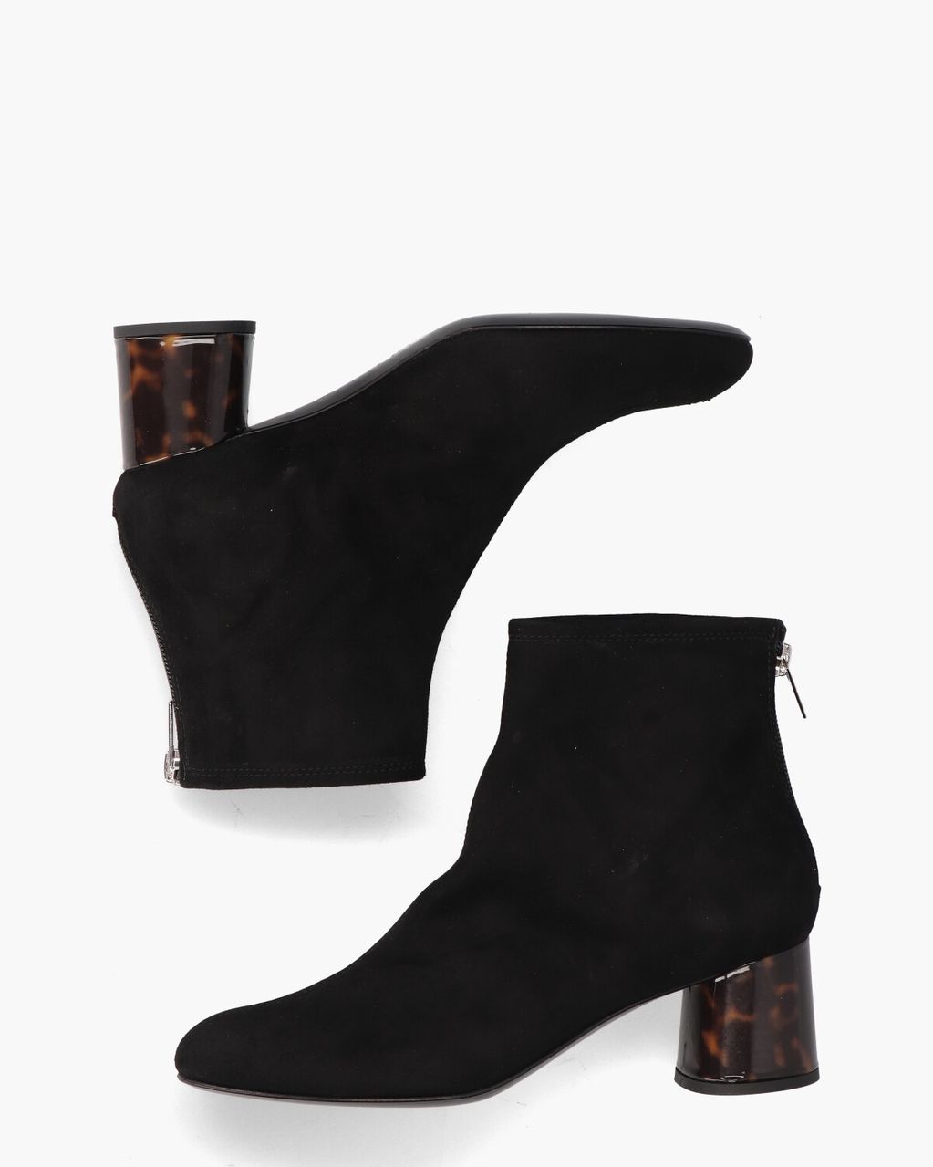 AGL Veta Precious Zwart Dames Enkelboots