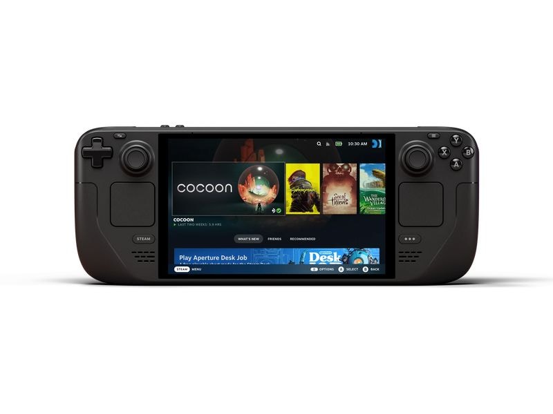 Valve Steam Deck Handheld Valve Steam Deck OLED 512 GB Leistungsstarker Handheld-Gaming-PC mit komfortabler Steuerung und grossem 7.4