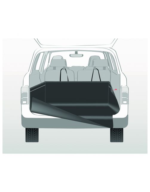 Trixie Kofferbak-Beschermdeken - Hondenautoaccessoire - 2.10x1.75 m Zwart